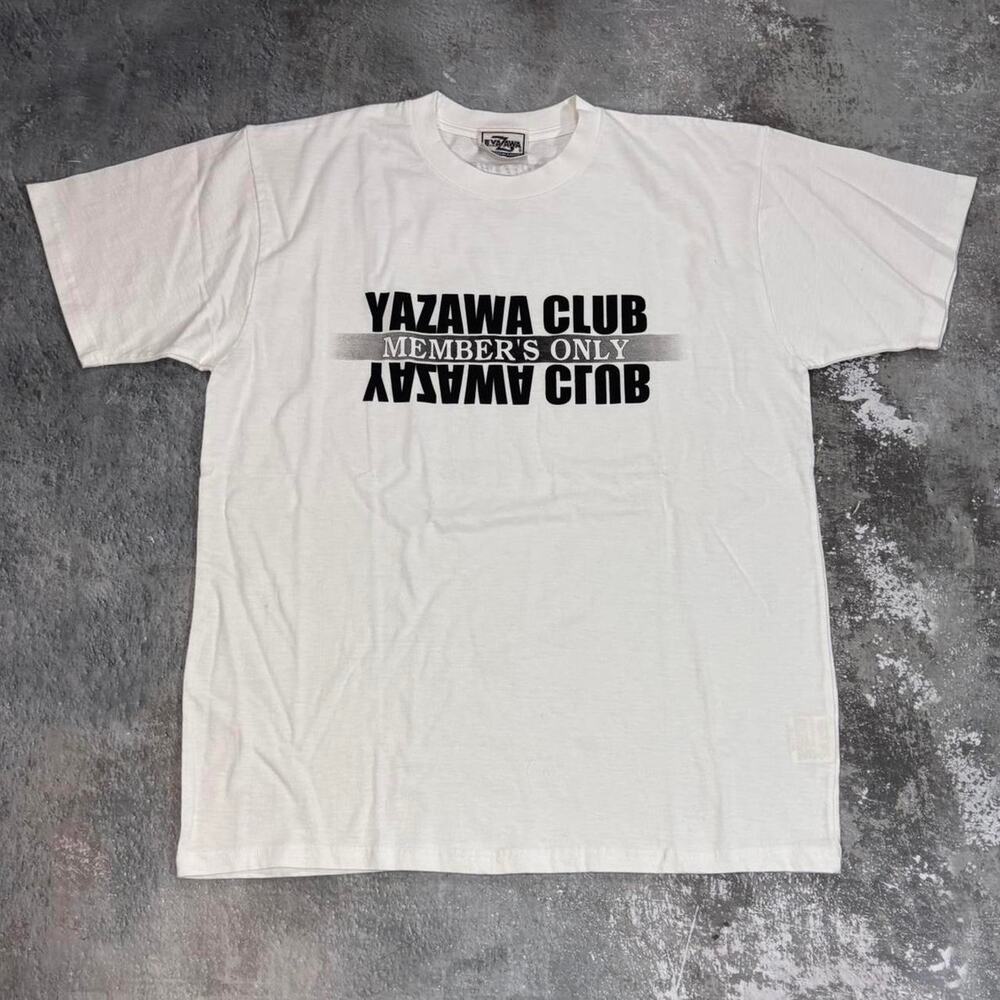 Vintage 80s 90s Eikichi Yazawa Club T Shirt. Vintage Band Tee. Size Large. Japan